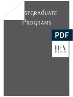 Postgraduate Mba Master Programs at Ifa Paris 2020