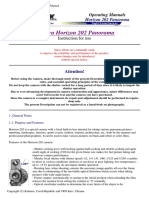 Camera Horizon 202 Panorama: Instruction For Use