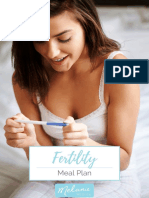 Fertility: Meal Plan