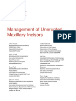 Incisor Guideline 2016