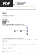 T.DN1 Réseaux Informatique Locaux