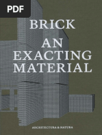 Brick An Exacting Material