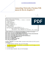 CCNA 4 Correction Examen de Fin de Chapitre 5 Connecting Networks (Version 5 Francais)