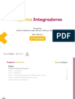 Ficha Didáctica - Proyecto Integrador - Tercer Grado, Febrero