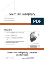 Screen Film Radiography