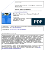 Directional Wavemaker Theory With Sidewall Reflection