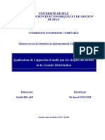 Application de L'approche D'audit Par Les Risques Au Secteur de La Grande Distribution