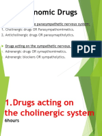 2cholinergic Drugs - Mah