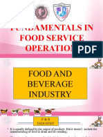 Lesson 3 Food and Beverage Industry