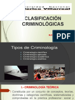 Clasificaciòn Criminològicas