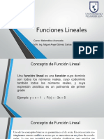 1 Concepto de Función Lineal y Pendiente