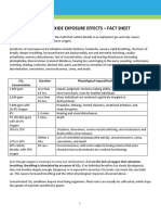 Module 2 Handout CO2 Adverse Health Effects Fact Sheet