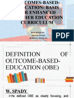 Outcomes-Based-Educaton: Basis For Enhanced Teacher Education Curriculum