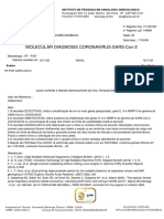 Molecular Diagnosis Coronavirus-Sars-Cov-2: Instituto de Pesquisa em Oncologia Ginecológica