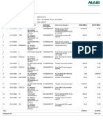 Extras de Cont: Data Document Contra Parte Cod Fiscal Contraparte Debit (MDL) Credit (MDL)