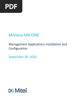 Mivoice Mx-One: Management Applications Installation and Configuration