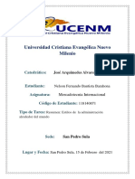 Estilos de Administración Alrededor Del Mundo, Nelson Fernando Bautista, 118140071