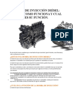 Bomba de Inyección Diésel