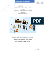 Módulo 18 Sistema Penal Acusatorio Y Oral Unidad 3 Juicio Oral Y Medios de Impugnación Sesión 6 Fase de Juicio Oral