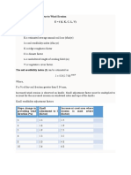 Estimation of Soil Loss Due To Wind Erosion