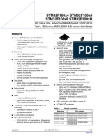 STM32F100x4 STM32F100x6 STM32F100x8 STM32F100xB