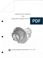 HMMCO Main Engine Auxiliary Blower