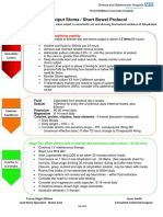 High Output Stoma Protocol 2017