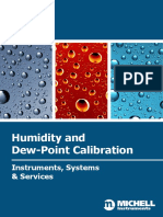 Humidity and Dew-Point Calibration: Instruments, Systems & Services