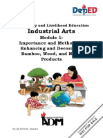 TLE6-IA - Q2 - Mod1 - ImportanceandMethodsofEnhancingand DecoratingBambooWoodandMetalProducts - V4