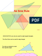 The Sine Rule: C. Mcminn