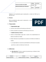 SGC-PR-05 - Procedimiento Revision Por La Direccion