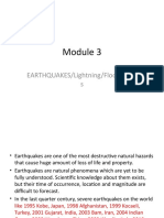 EARTHQUAKES/Lightning/Floods/Fire S