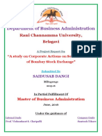 Department of Business Administration: Rani Channamma University