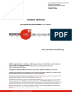 Sciaena Deliciosa: Assessment By: Espinosa Pérez, H. & Chao, L