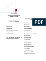 Proforma Instrumental Odontologia