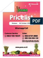 Pricelist PONO 07102020