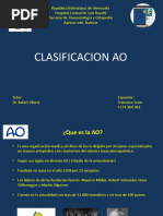 Clasificacion Ao