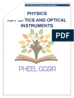 Phy - Dpp-Ray Optics and Optical Instruments