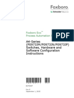 A4-Series (P0973JM/P0973JN/P0973JP) Switches, Hardware and Software Configuration Instructions