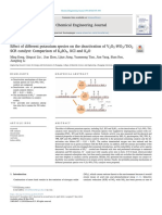 Effect of Different Potassium Species On The Deactivation of V2O5-WO3/TiO2 SCR Catalyst: Comparison of K2SO4, KCL and K2O