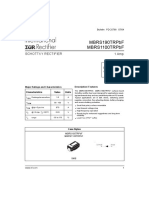 Datasheet Diodo Chottky