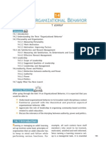 Organizational Behavior - T. Ashraf