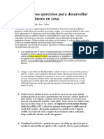 Los 7 Mejores Ejercicios para Desarrollar Piernas y Gluteos en Casa