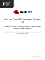 Red Hat Openshift Container Storage 4.6