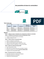 TP-1 - Configuring Basic Switch Settings