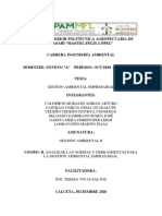 Politica Ambiental y Ciclo de Deming