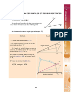 Construction Des Angles Et Des Bissectrices