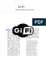 Gi-Fi: Next Generation Wireless Technology