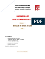 INFORME 2 Caudal de Un Sistema de Flujo