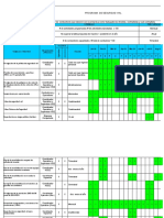 Cronograma Programa de Seguridad Vial